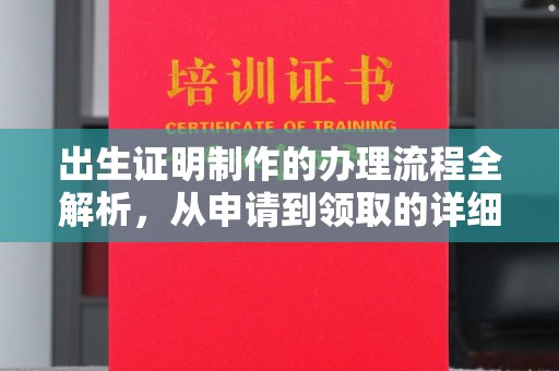 河南出生证明制作的办理流程全解析，从申请到领取的详细指南